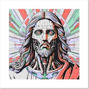 Cyborg Jesus Posters and Art